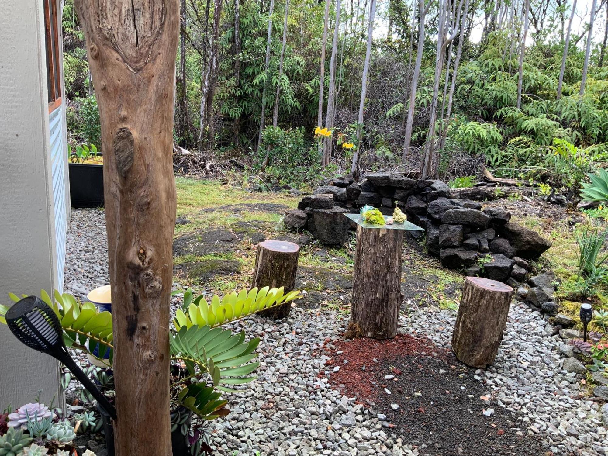 Exotic Garden Cottage At Amazing Volcano Fissure Mountain View Exteriör bild