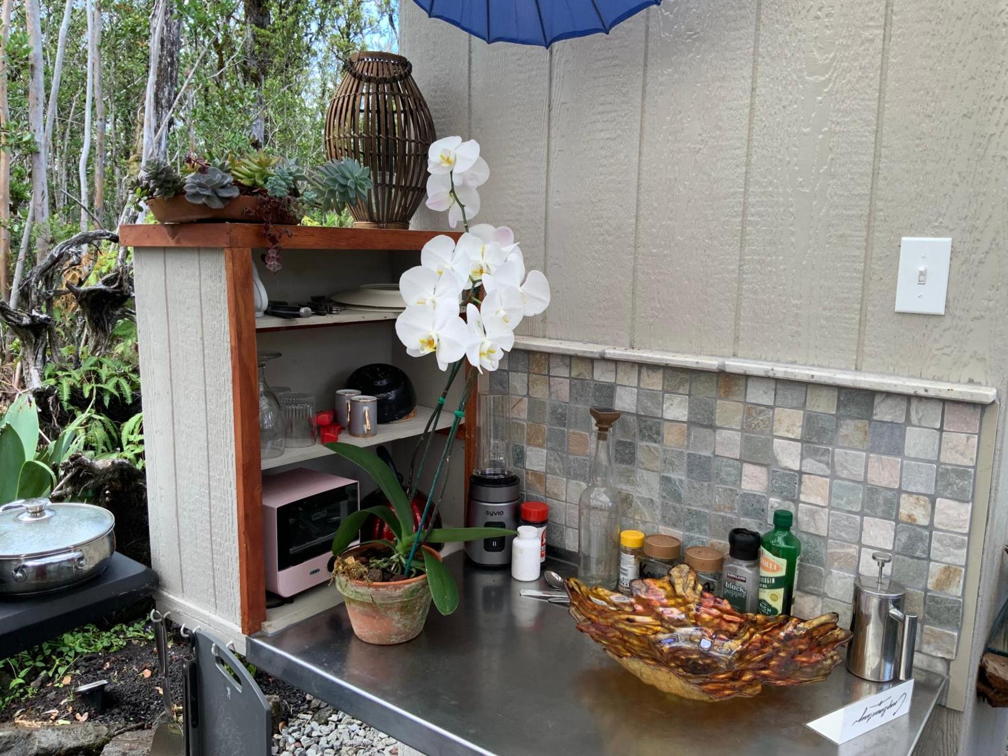 Exotic Garden Cottage At Amazing Volcano Fissure Mountain View Exteriör bild