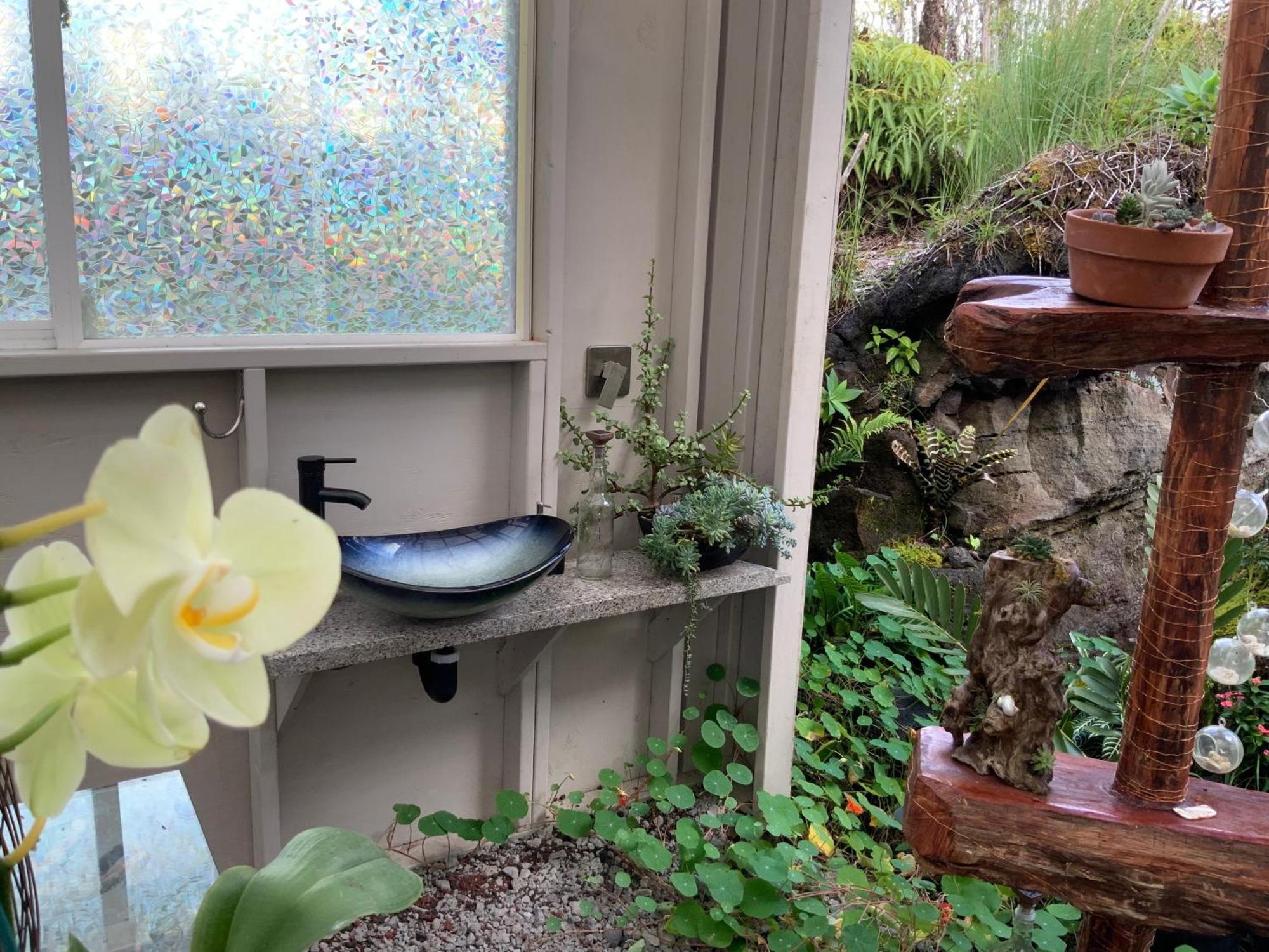 Exotic Garden Cottage At Amazing Volcano Fissure Mountain View Exteriör bild
