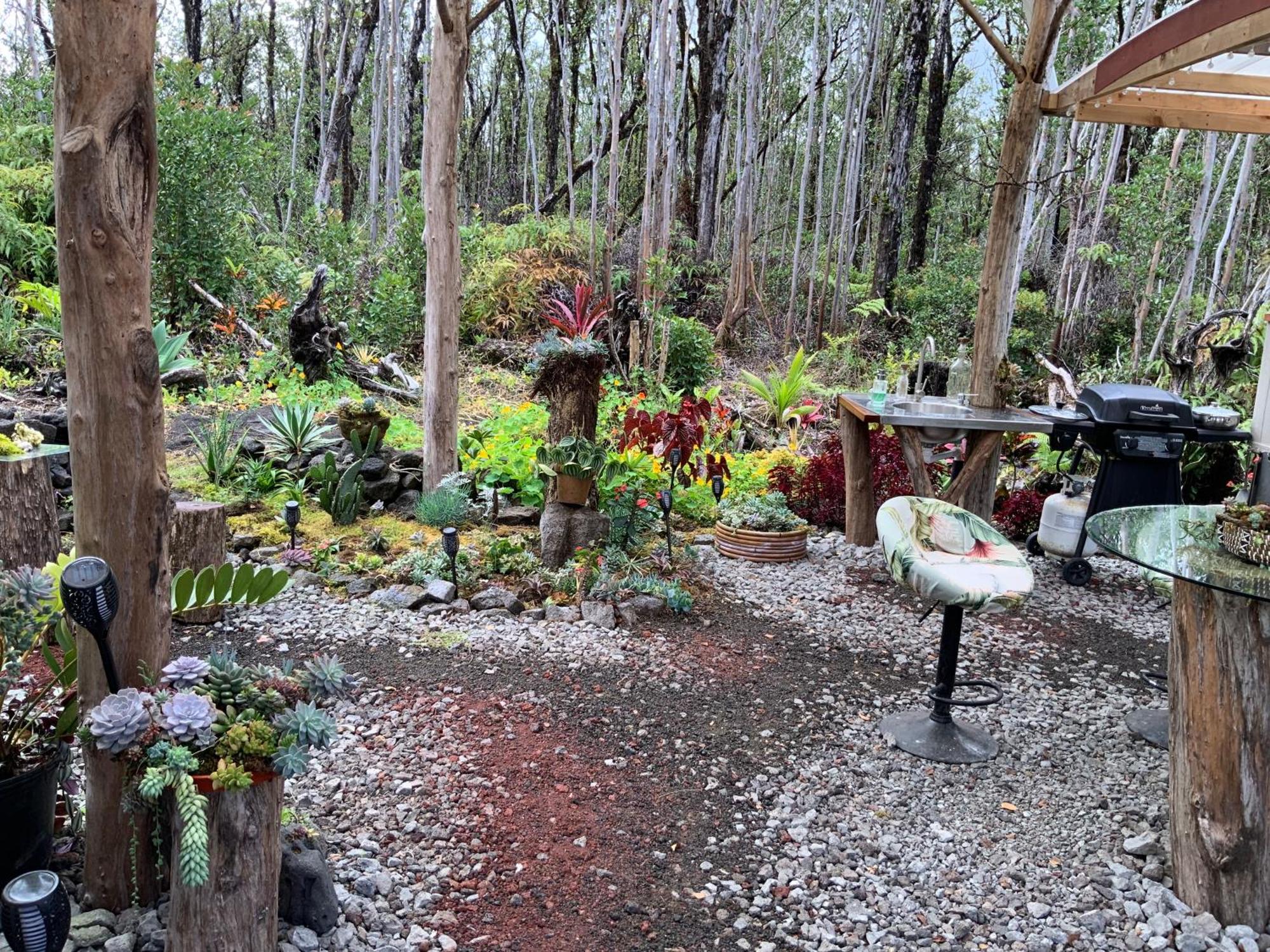 Exotic Garden Cottage At Amazing Volcano Fissure Mountain View Exteriör bild