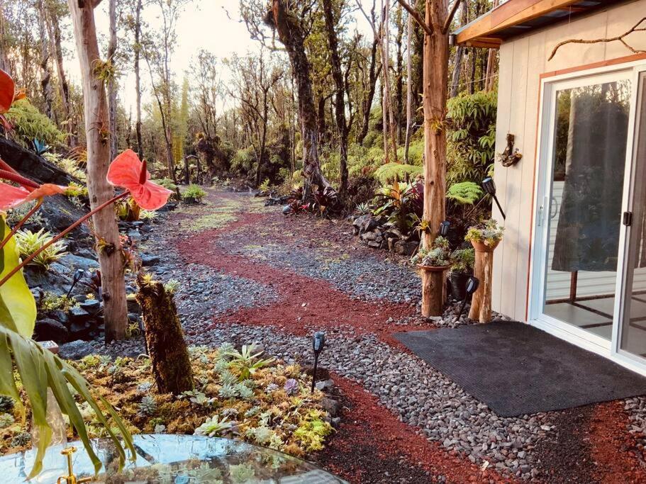 Exotic Garden Cottage At Amazing Volcano Fissure Mountain View Exteriör bild
