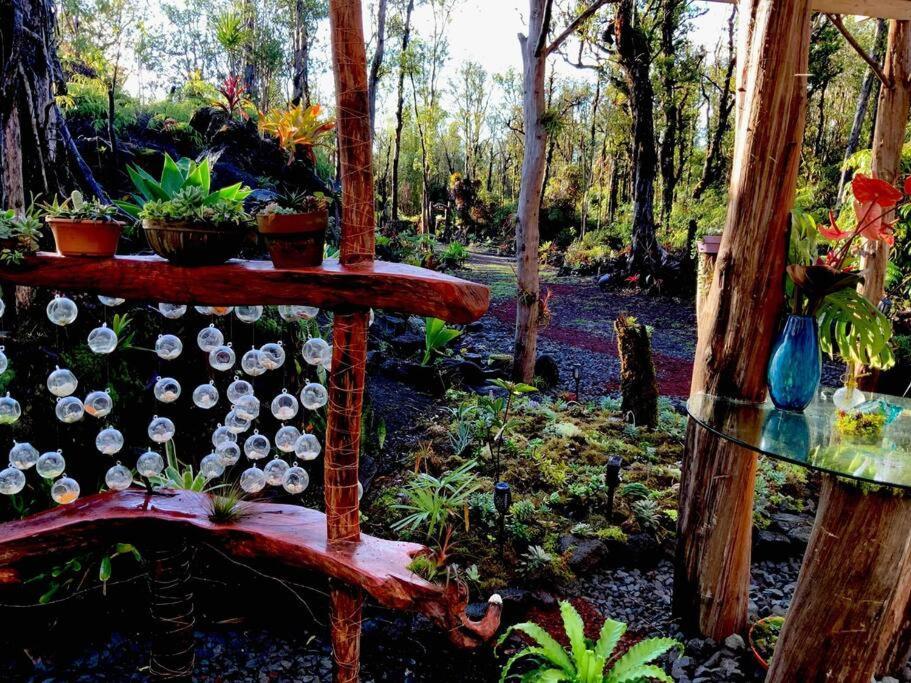 Exotic Garden Cottage At Amazing Volcano Fissure Mountain View Exteriör bild